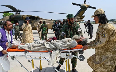 Helicopters Deployed as Afghanistan Earthquake Rescue Begins