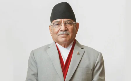 Prachanda strongly criticizes govt over social media ban