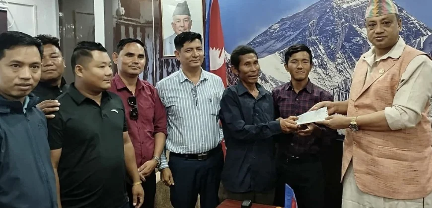 Chepang Family to Get New Home With CM Baniya’s Support