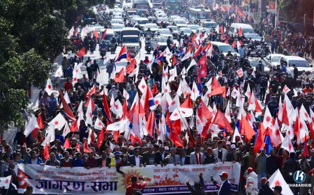 Nepal’s Biggest Rally Happening