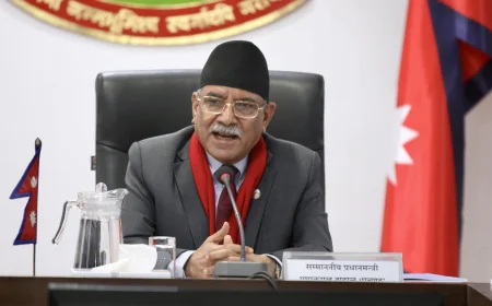 Prachanda Says: Elections Must Be Held on Scheduled Date with Consensus of All Parties