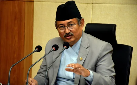 Ex-Home Minister Bal Krishna Khand called 'High Sense' as AGs of all three governments remain silent