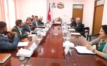 Ministerial Meeting Held at Singha Durbar