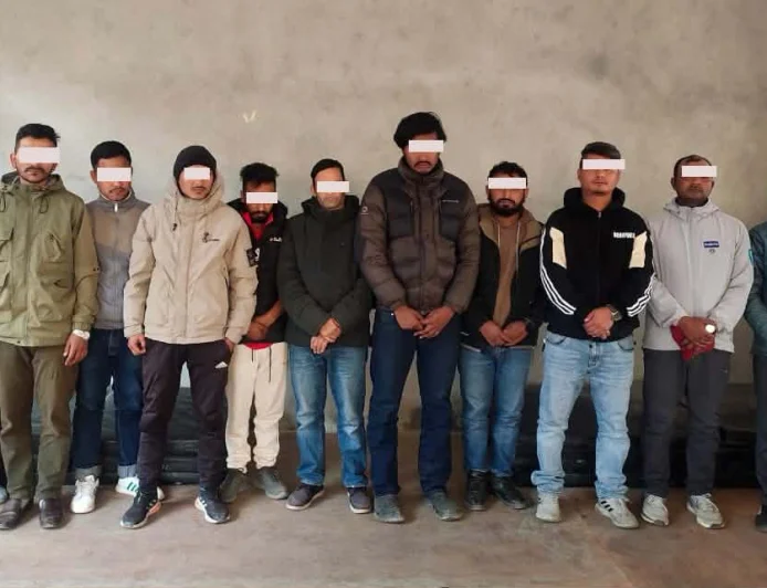 13 Middlemen Arrested