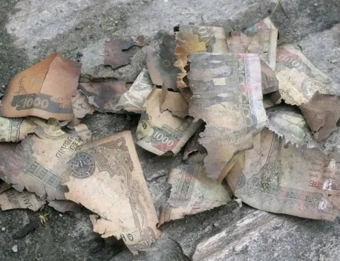 Cash-Burning Rumor Is Fake