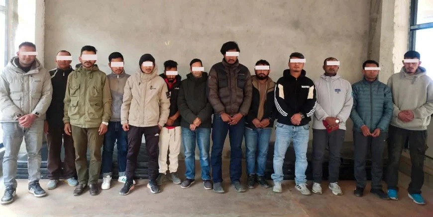 13 Middlemen Arrested