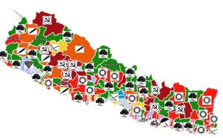 Nepal Election Atlas Published For Interactive View of Parliamentary Poll Data