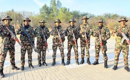 Nepal Army Wins Gold at Pakistani Army Team Spirit Competition