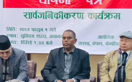 Janata Samajbadi Party, Nepal (JSPN) Election Manifesto: Proposal to Form a Commission for Constitutional Amendment (Full Text)