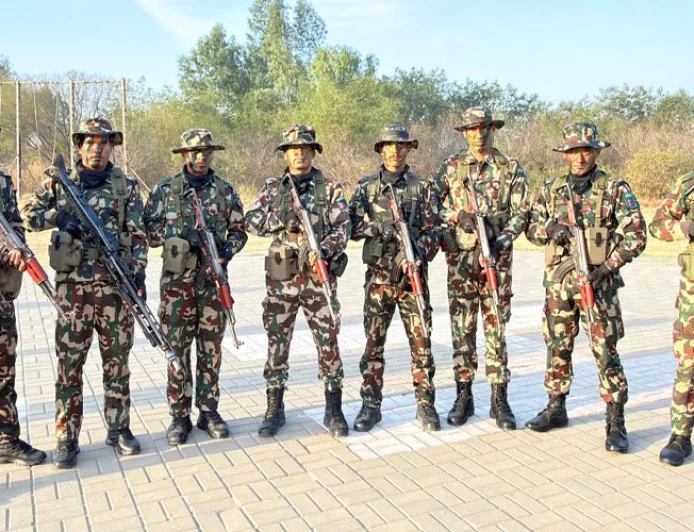 Nepal Army Wins Gold at Pakistani Army Team Spirit Competition