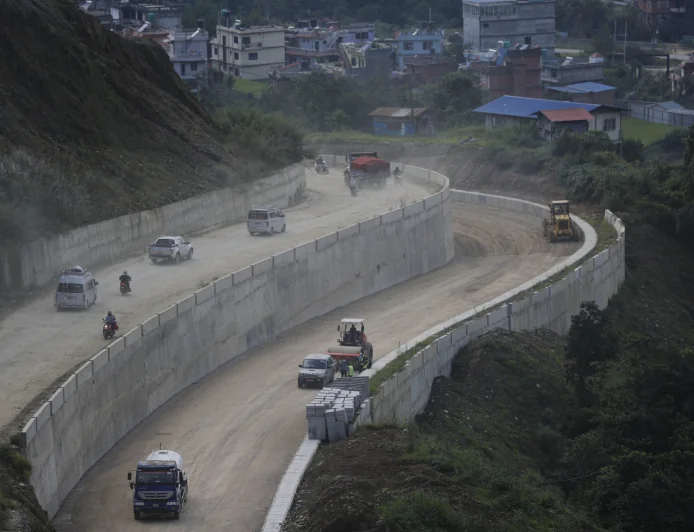 Budget Shortfall Affects Suryabinayak-Dhulikhel Road Expansion