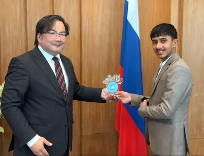 Nepali Teen Honored for Anti Corruption Poster