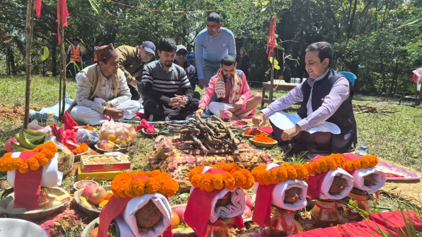 Chaudhary Group Begins Construction of Luxury Heritage Summit Hotel in Gorkha