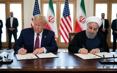 Guns Down, Oil Up: Trump and Iran Sign Temporary Peace Agreement